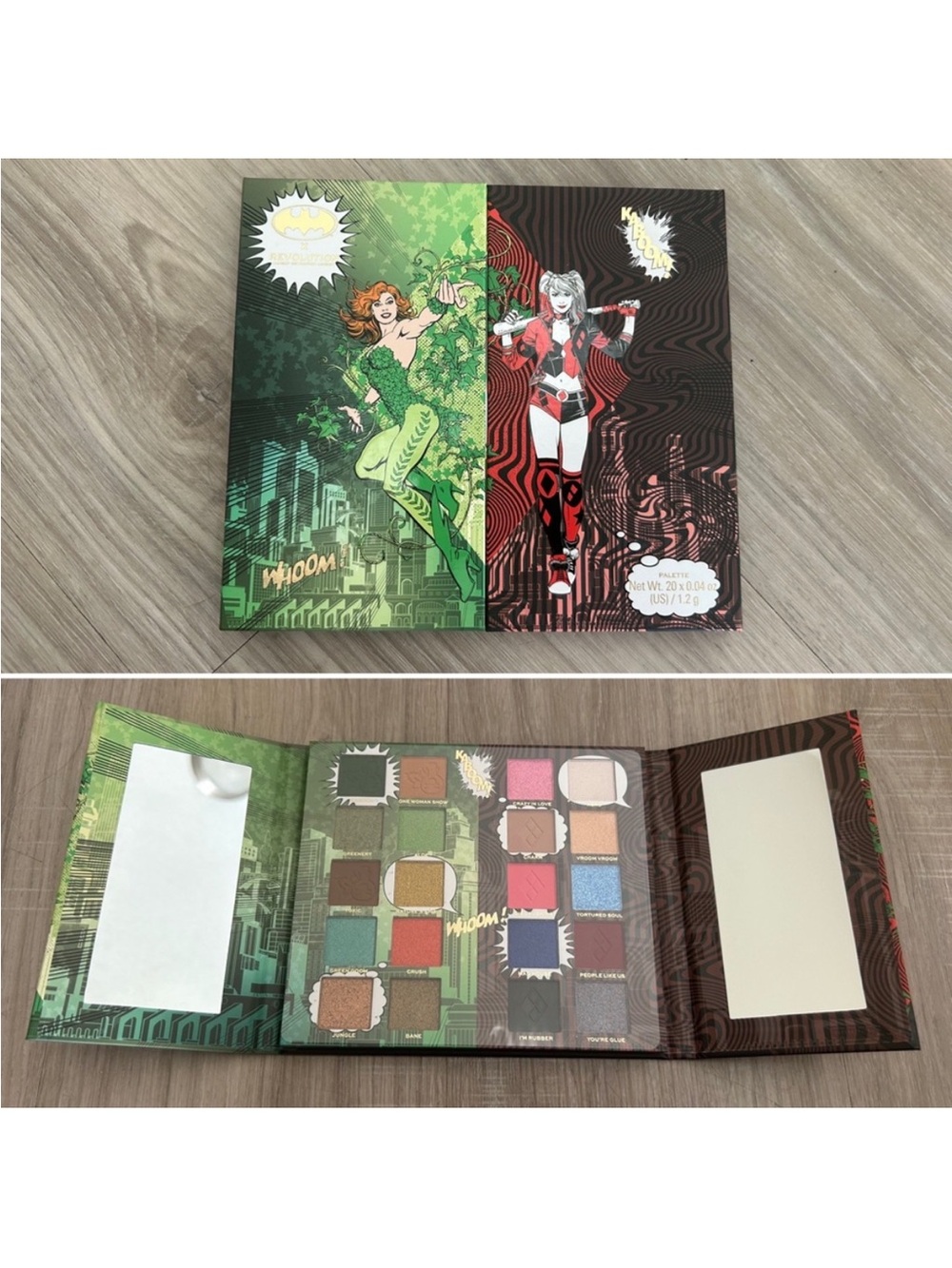 NWT Makeup
Revolution X DC Gotham City Comic Palette Poison Ivy Harley Quinn